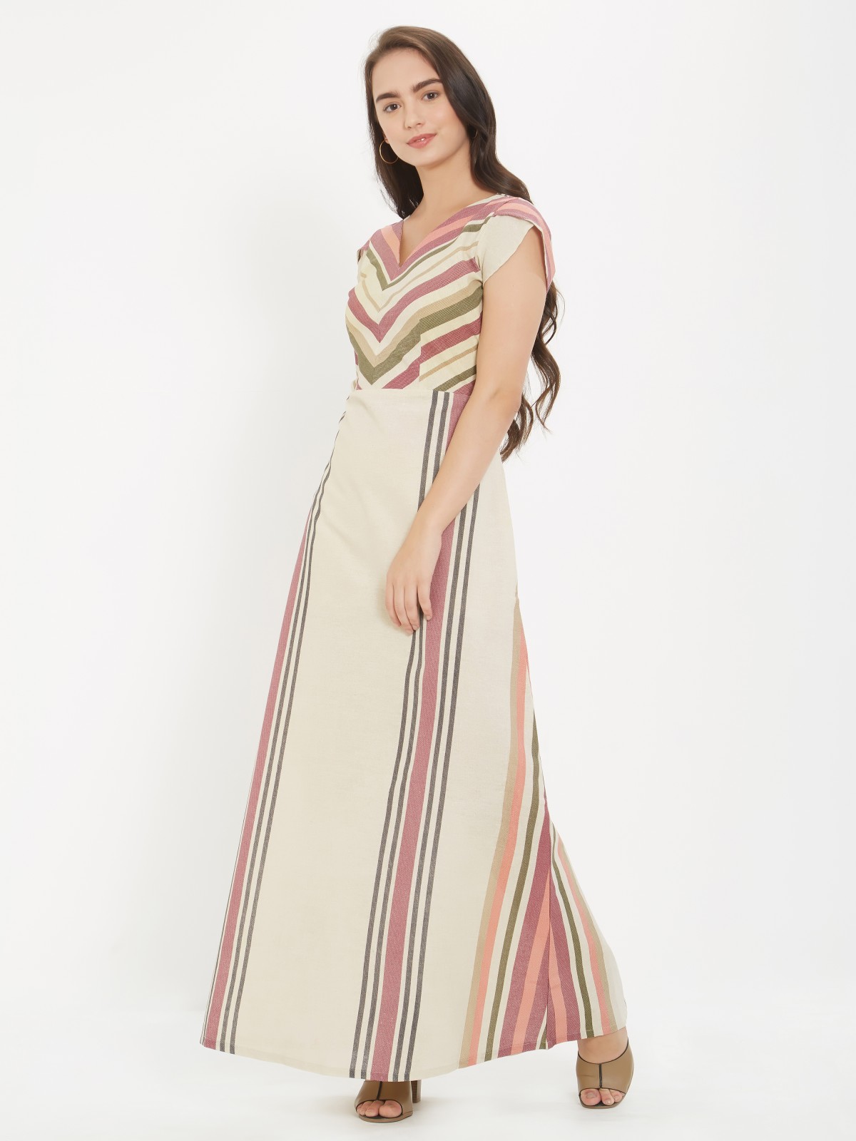 Simple long one sale piece dress